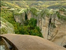 steep valley meteora greece